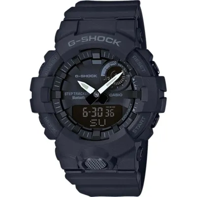 Casio GBA-800-1AER Bluetooth 54,1mm Schwarz Wasserdicht 20ATM Chronograph