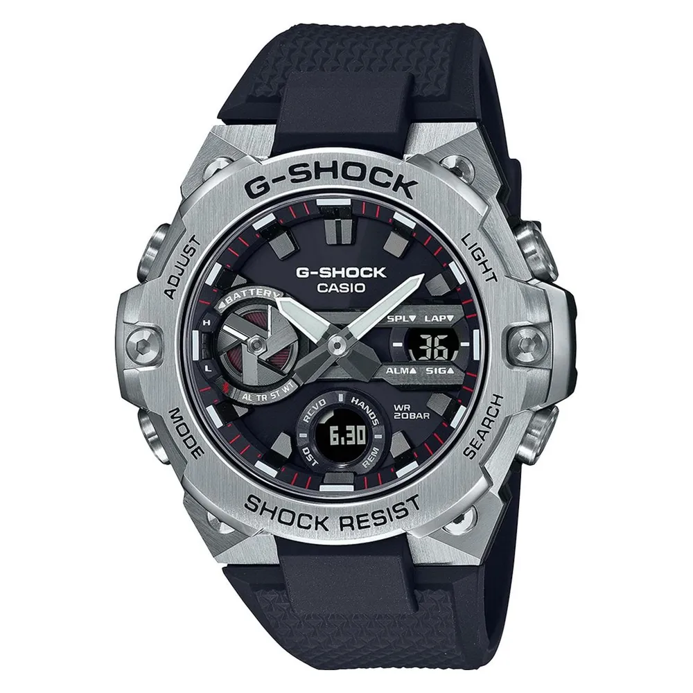 Casio G-Shock GST-B400-1AER Bluetooth 49,6mm Edelstahl Schwarz Wasserdicht 20ATM