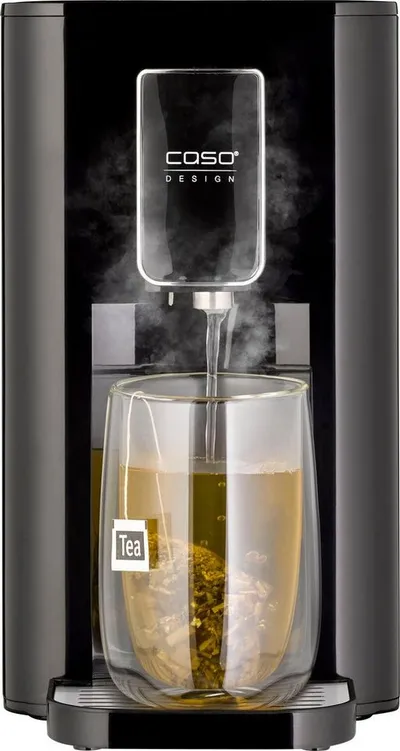Caso Heißwasserspender HW550, 2600 W, 7 verschiedene Temperaturstufen, abnehmbarer Wassertank 2,9 Liter