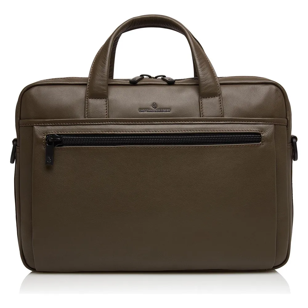 Castelijn & Beerens & Beerens Nappa X Charlie Laptoptas 15.6 Groen 9473