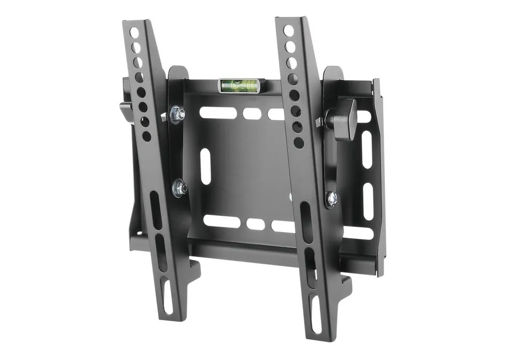 CAVO TV-Wandhalterung TV-Halterung neigbar, für Flach & Curved Fernseher & Monitor, (bis 42 Zoll, für 23 - 42 Zoll Bildschirme bis 50 kg, max. VESA 200x200 mm)