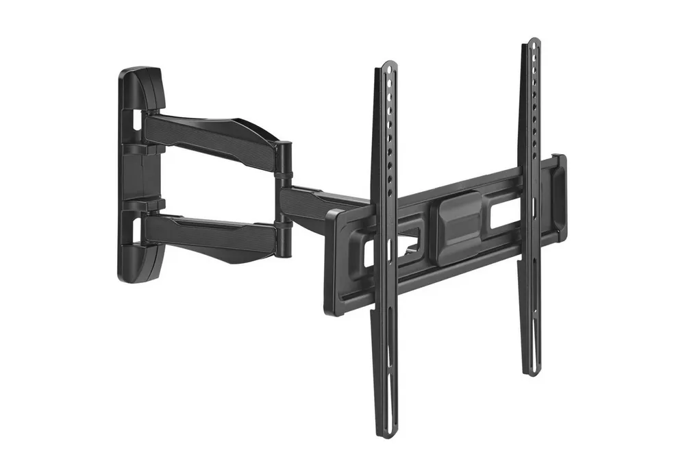 CAVO TV-Wandhalterung TV-Halterung neigbar, schwenkbar, für Flach & Curved TVs, (bis 55 Zoll, für 32 - 55 Zoll Bildschirme bis 35 kg, max. VESA 400x400 mm)