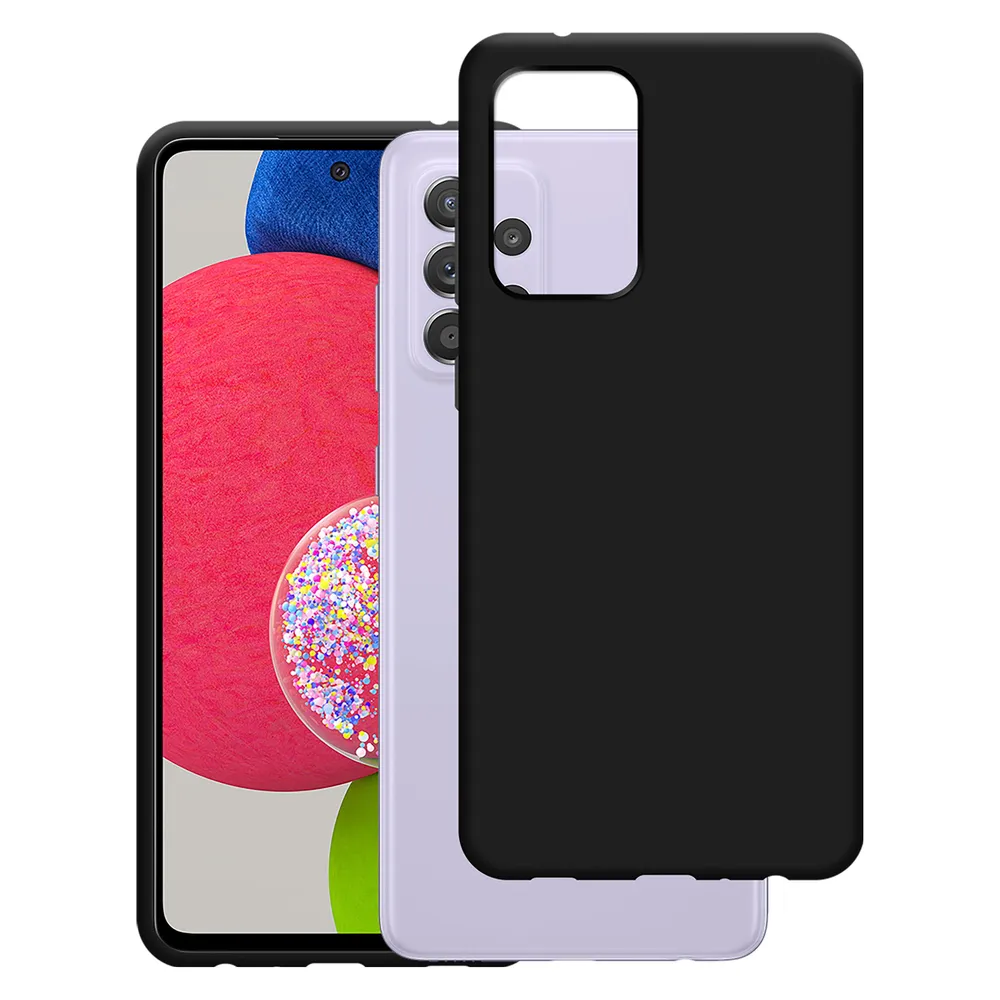 Cazy Silikon Hülle Kompatibel mit Samsung Galaxy A52/A52s - Soft TPU Schutz -
