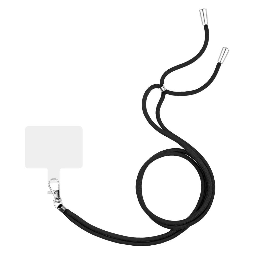 Cazy Handykette Hülle Kompatibel mit iPhone 14 Pro - Silikon Handyhülle mit Band Necklace Hülle -