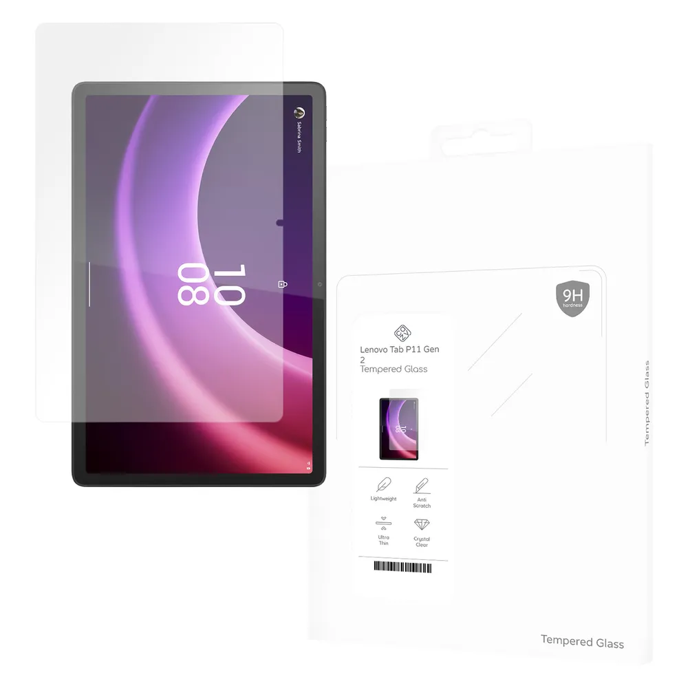 Cazy Schutzglass Kompatibel mit Lenovo Tab P11 Gen 2 - Displayschutz Tempered Glass