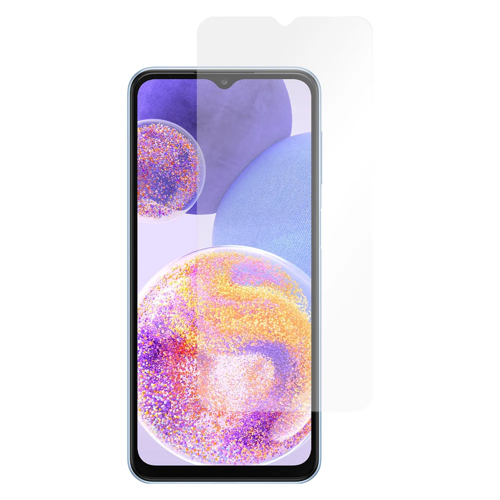 Cazy Schutzglass Kompatibel mit Samsung Galaxy A23 Tempered Glass Hülle Kompatibel - 1 Stück