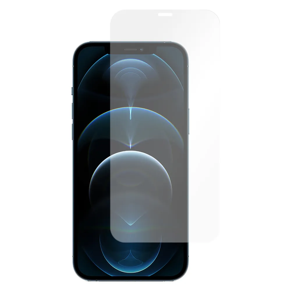 Cazy Schutzglass Kompatibel mit iPhone 12/12 Pro Tempered Glass Hülle Kompatibel - 1 Stück
