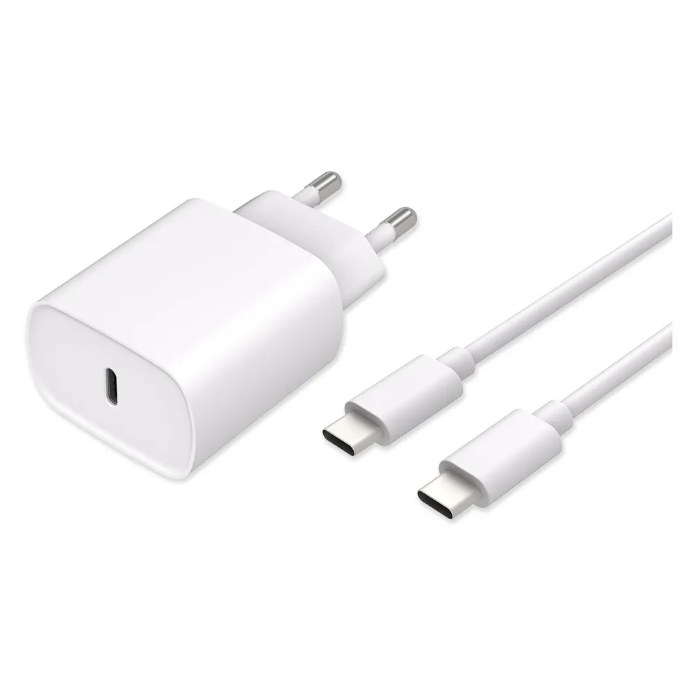 Cazy Power Delivery USB-C Ladegerät 20W + USB-C auf USB-C Kabel - 150cm-