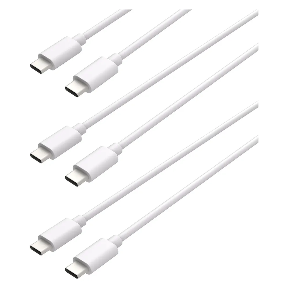 Cazy USB-C zu USB-C Ladekabel, USB 2.0 Ladekabel, 75cm, USB-C zu USB-C, Geeignet für iPhone und Samsung - (0.75 m, USB 2.0)