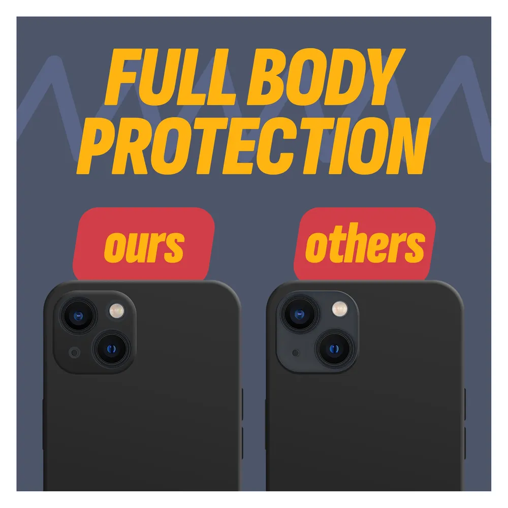 Cazy Silikon Hülle Kompatibel mit iPhone 13 - Soft TPU Schutz - (Apple iPhone 13)