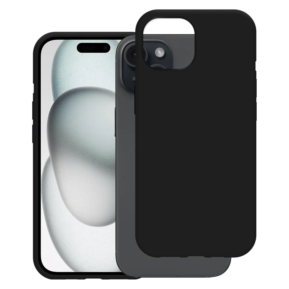Cazy Silikon Hülle Kompatibel mit iPhone 15 - Soft TPU Schutz - (Apple iPhone 15)