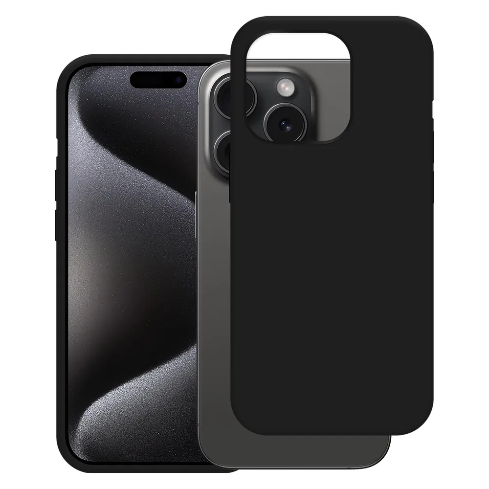 Cazy Silikon Hülle Kompatibel mit iPhone 15 Pro - Soft TPU Schutz - (Apple iPhone 15 Pro)