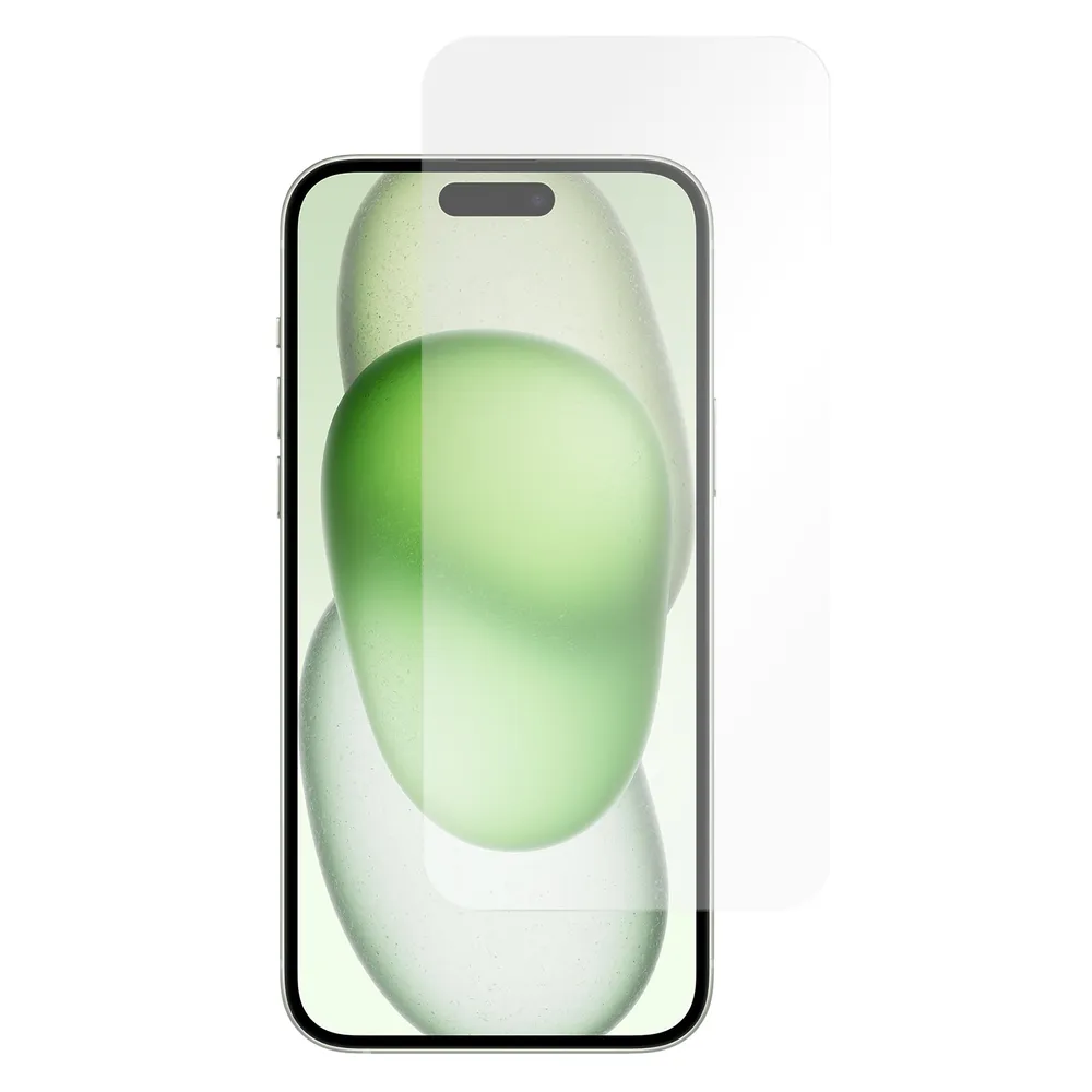 Cazy Schutzglass Kompatibel mit iPhone 15 Plus Tempered Glass Hülle Kompatibel - Transparant