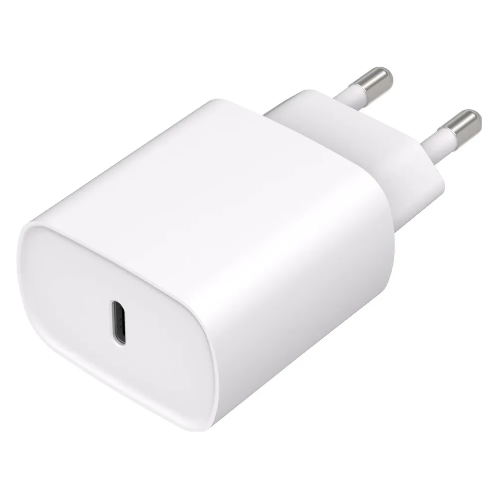 Cazy USB-C-Ladegerät Power Delivery 20W, Adapter mit USB-C-Port, Schnellladegerät, Geeignet für Samsung (20 W, 1 Port)