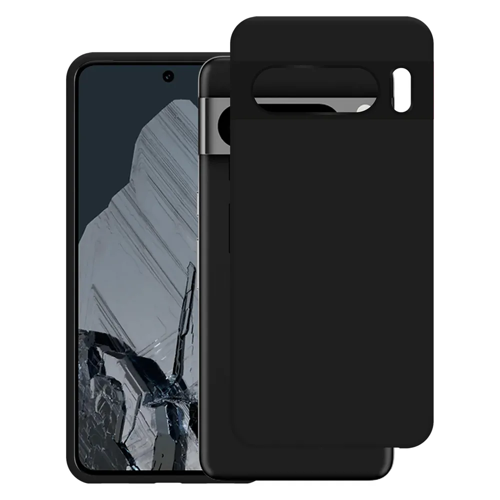 Cazy Silikon Hülle Kompatibel mit Google Pixel 8 Pro - Soft TPU Schutz -