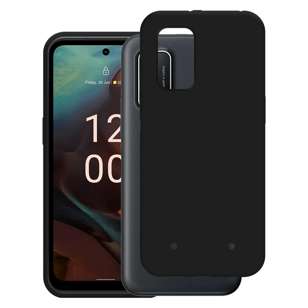 Cazy Silikon Hülle Kompatibel mit Nokia XR21 - Soft TPU Schutz -