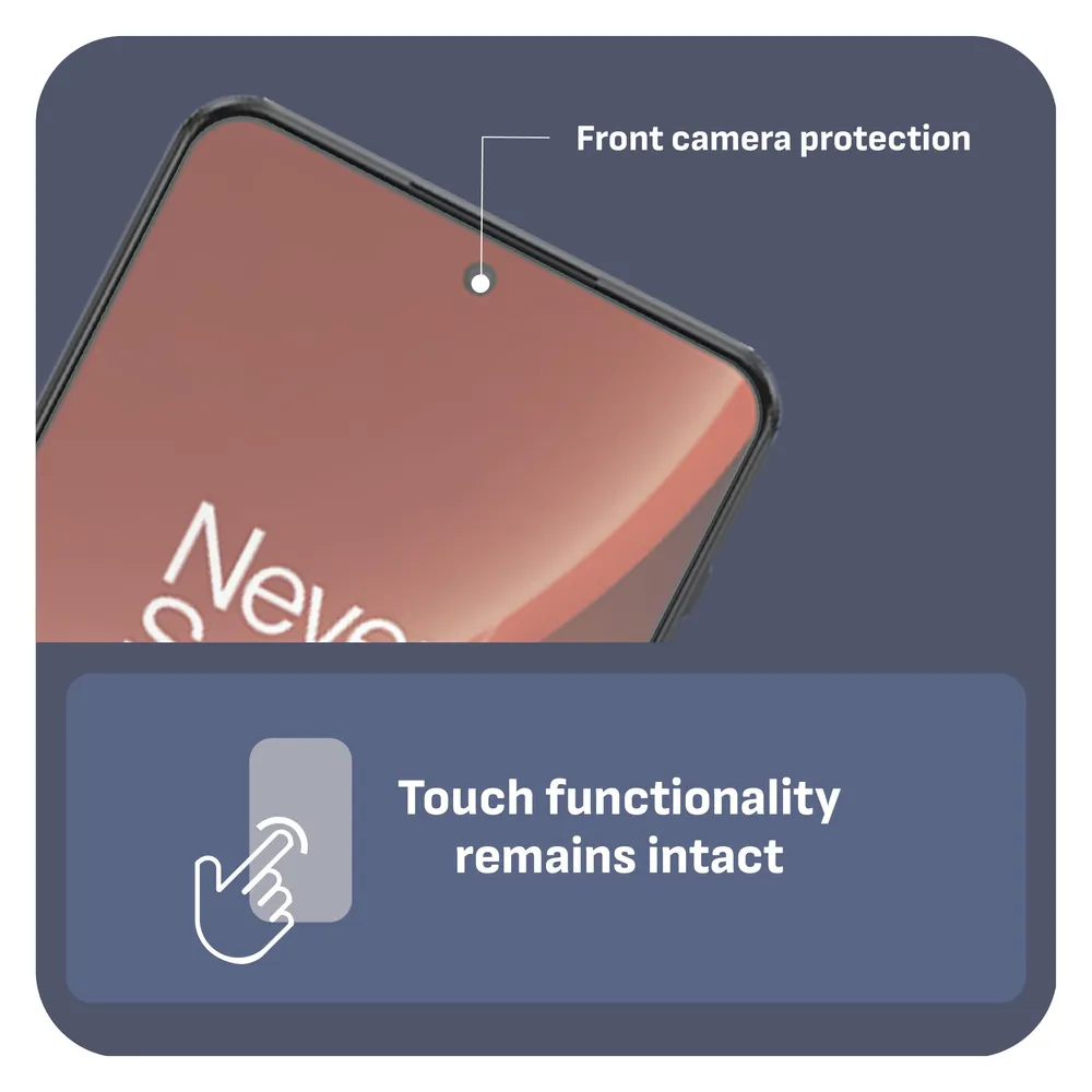 Cazy Schutzglass Kompatibel mit OnePlus Nord 3 5G Tempered Glass Hülle Kompatibel - Transparant