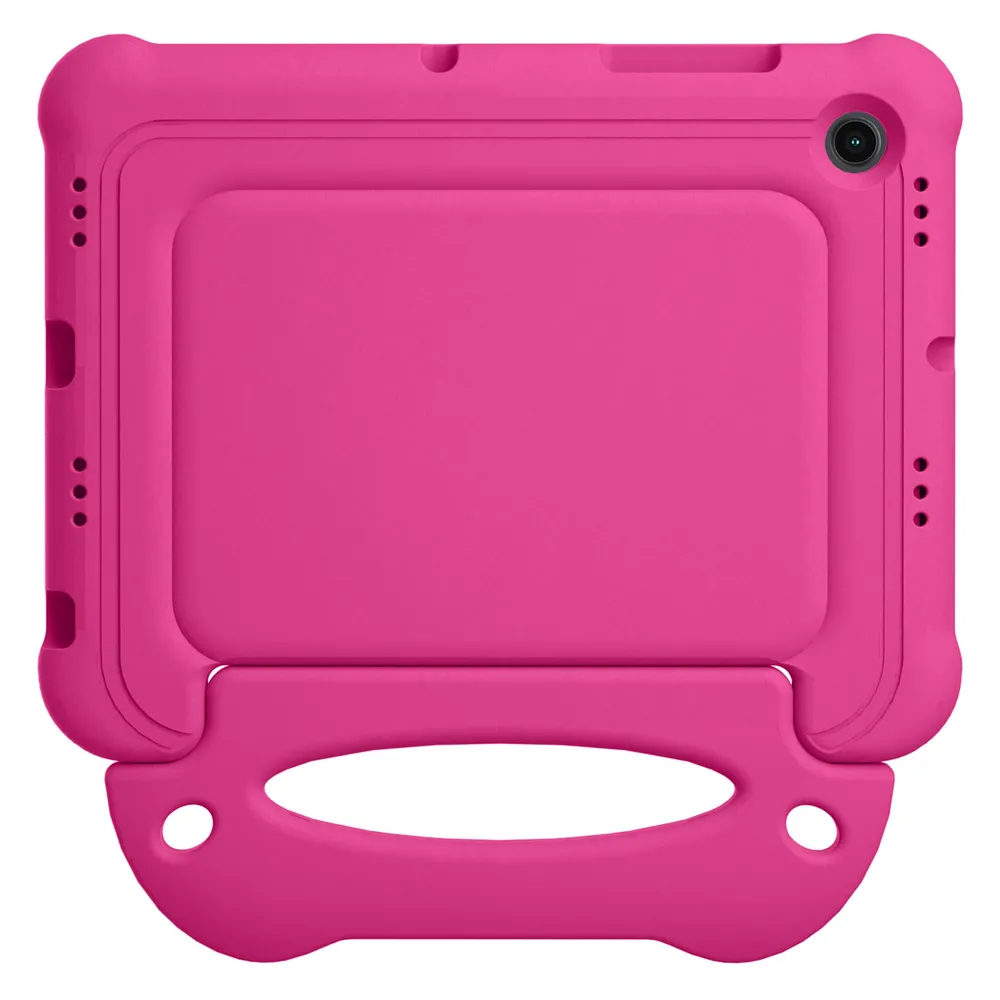 Cazy Schutzhülle Kompatibel mit Samsung Galaxy Tab A8 Kinderhulle Back Cover Ultra für Kinder mit Griff -