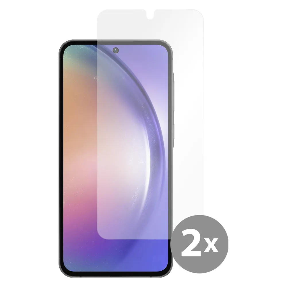 Cazy Schutzglass Kompatibel mit Samsung Galaxy A55 Tempered Glass Hülle Kompatibel - Transparant - 2
