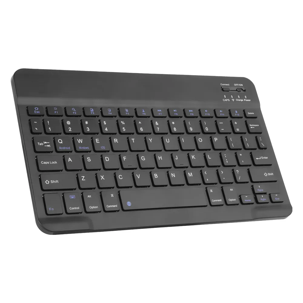 Cazy Tastatur Hülle Kompatibel mit Samsung Galaxy Tab A9 - Schutz Etui mit magnetisch Abnehmbarer (US, Samsung Galaxy Tab A9)