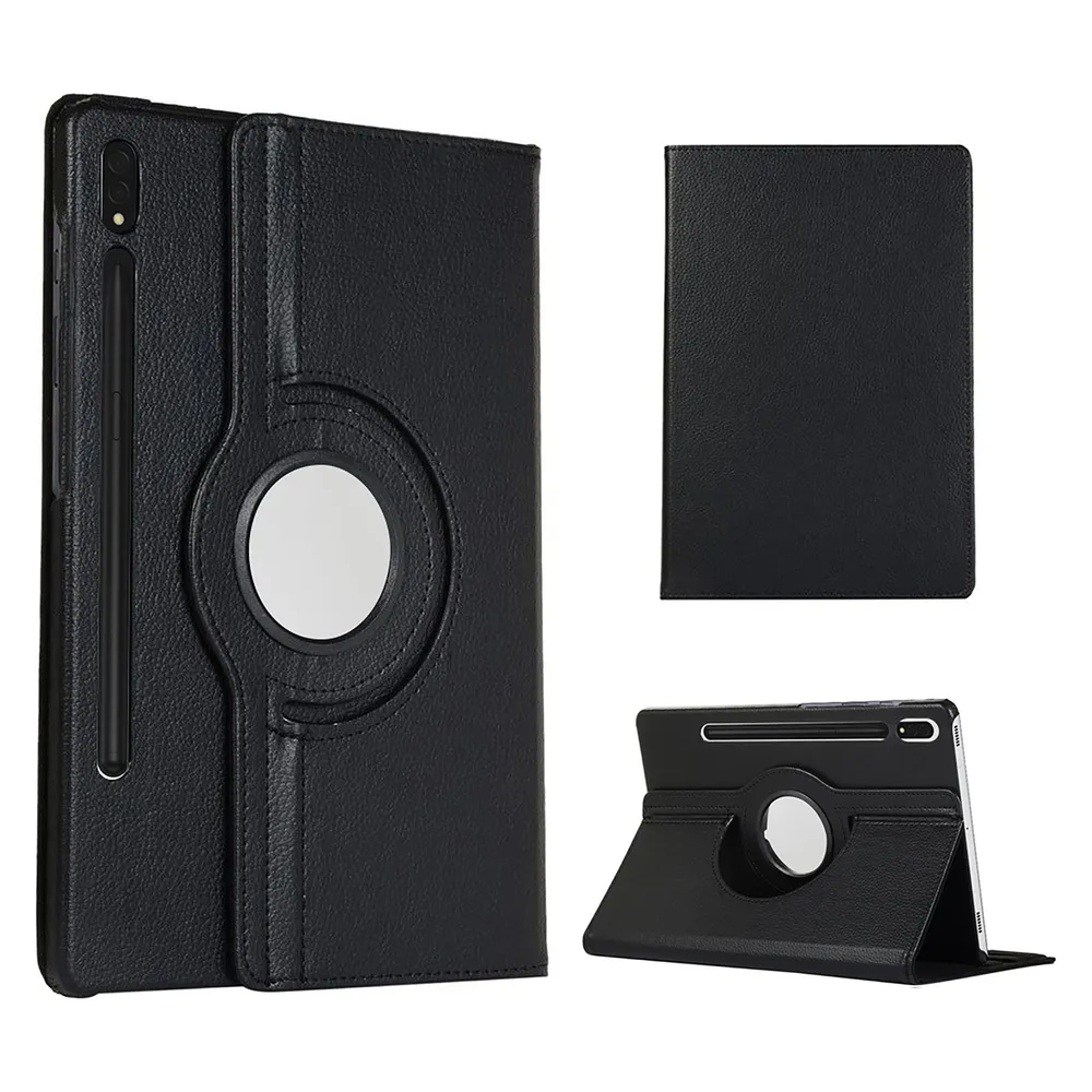 Cazy Hülle Kompatibel mit Samsung Galaxy Tab S9+ / S9 FE+ - 360 Grad Rotation Tablet Case mit Stand -