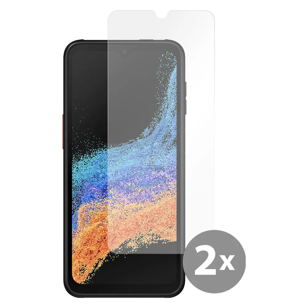 Cazy Schutzglass Kompatibel mit Samsung Galaxy Xcover 6 Pro Tempered Glass Hülle Kompatibel - 2 Stück