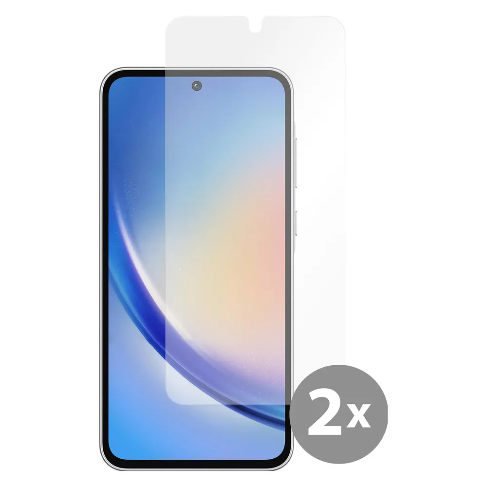 Cazy Schutzglass Kompatibel mit Samsung Galaxy A35 Tempered Glass Hülle Kompatibel - Transparant - 2