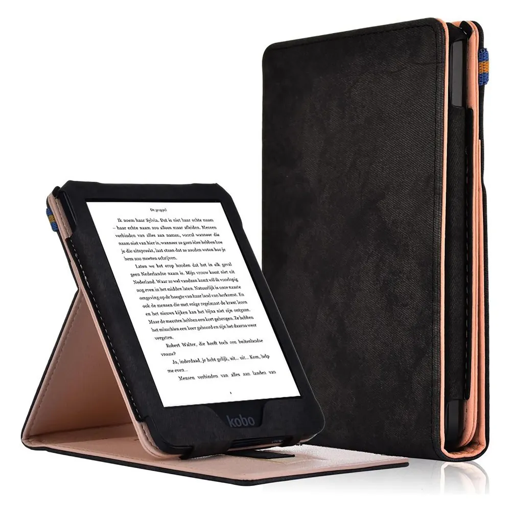 Cazy Hülle Kompatibel mit Kobo Clara HD - Tablet Tasche Book Case -