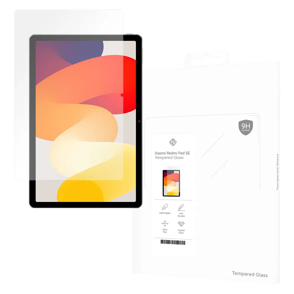 Cazy Schutzglass Kompatibel mit Xiaomi Redmi Pad SE - Displayschutz Tempered Glass - Transparant