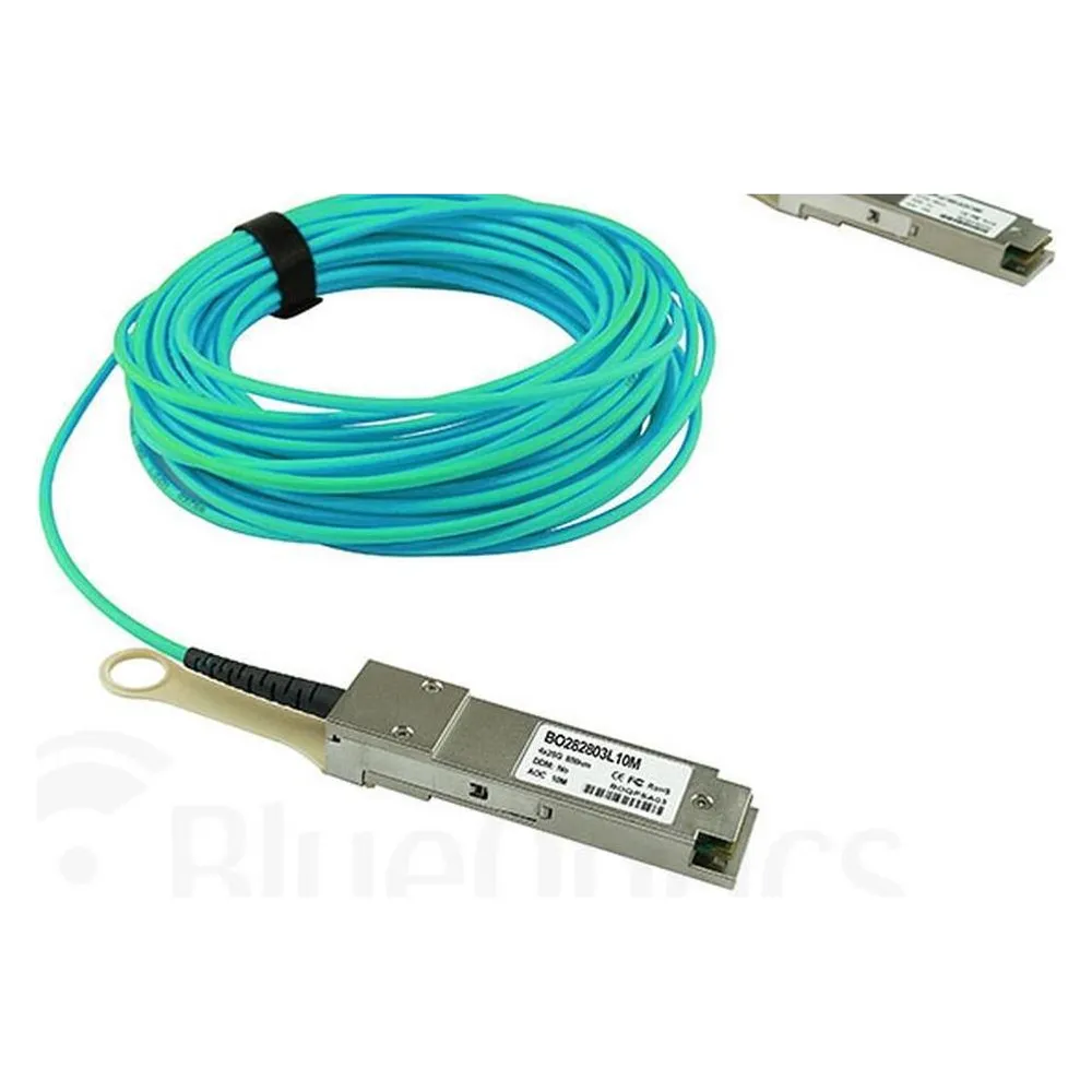 CBO Qlogic QSFP-100G-AOC-10M kompatibles BlueOptics AOC QSFP28 BO282803L10M