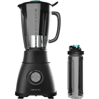 Standmixer Cecotec Power Black Titanium 1800 Go 1.8L 1800W 6 Titan-Klingen Schwarz