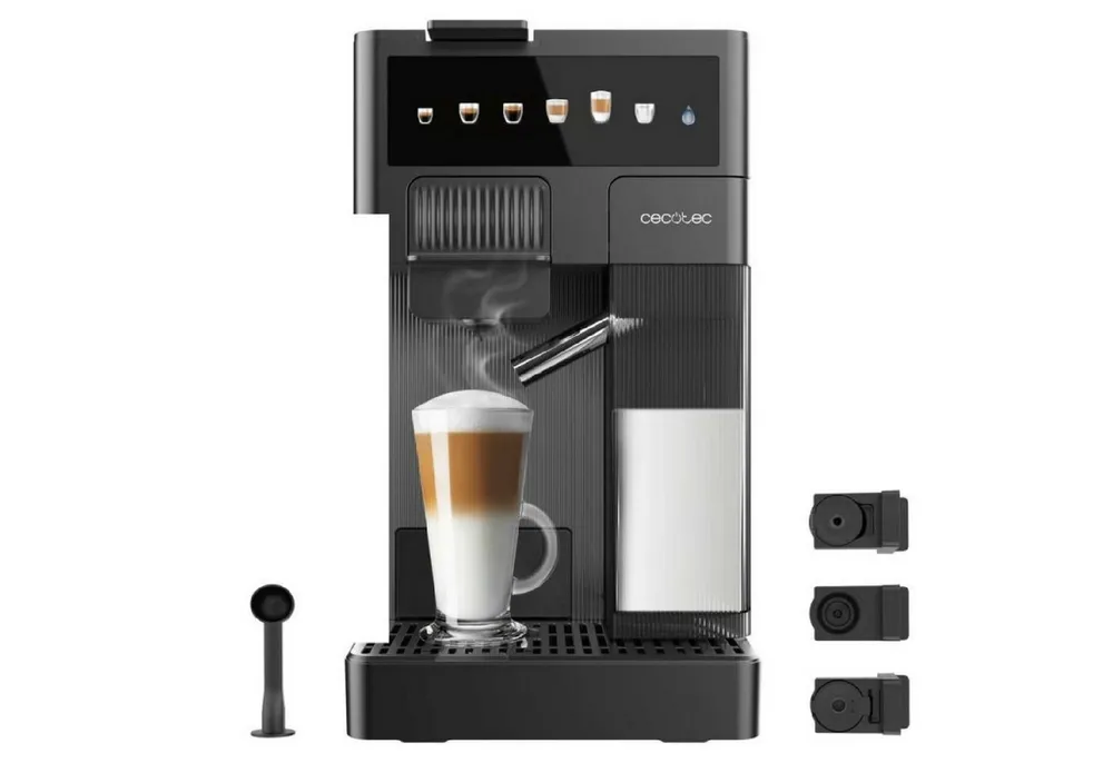 Cecotec Espressomaschine, 1.6l Kaffeekanne, FreeStyle Latte