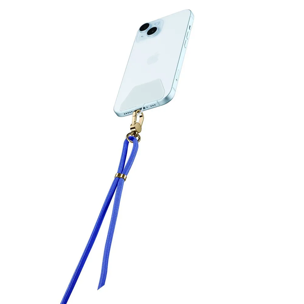Armband Cellularline WRIST LACE Blau universell für Smartphones