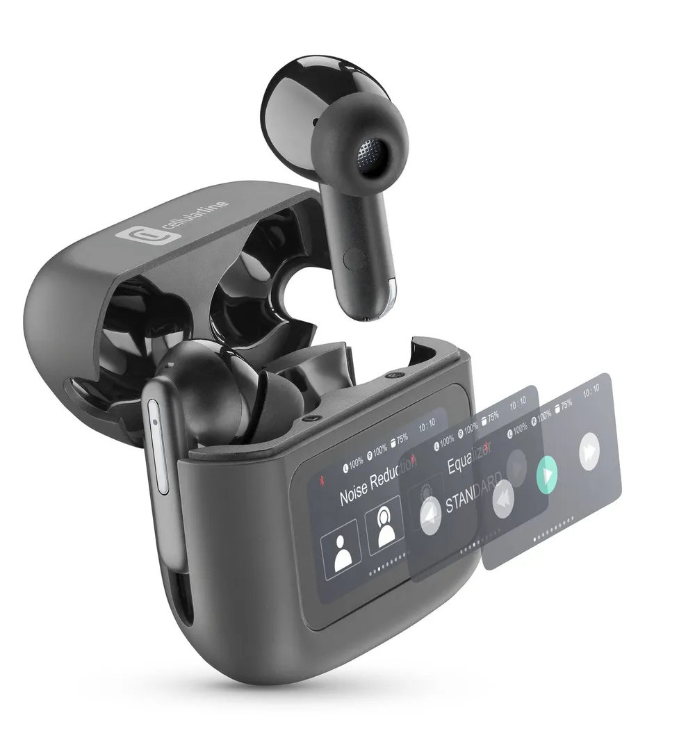 Bluetooth Earphones HUSH Black (61175) In-Ear Kopfhörer