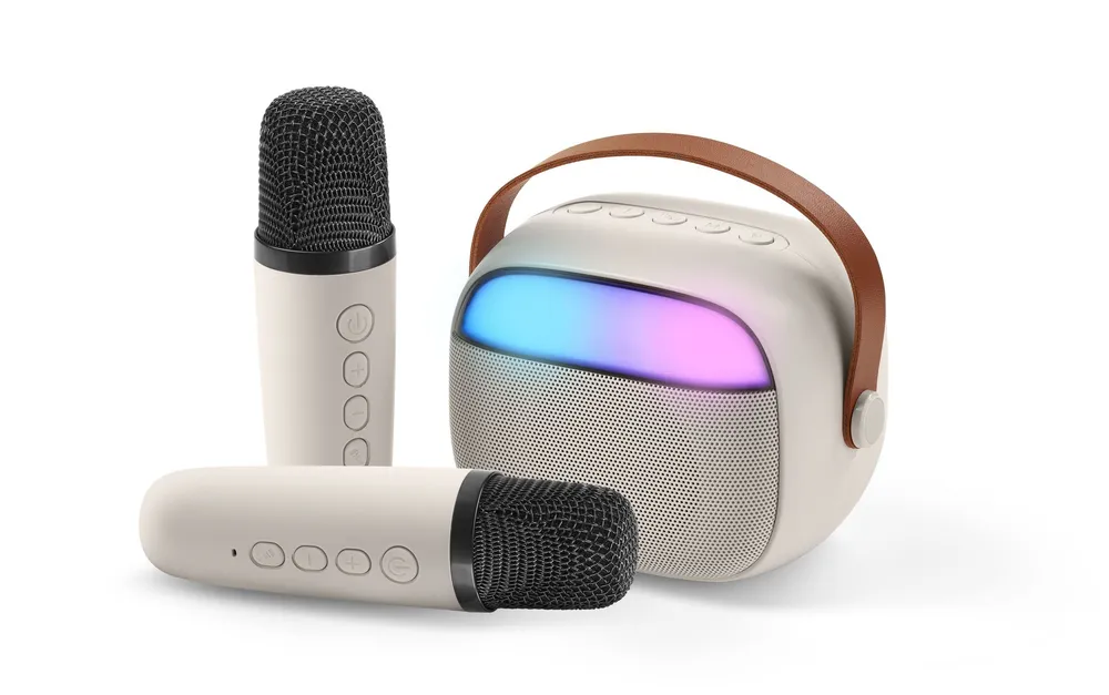 Bluetooth Karaoke Speaker Mini White (61038)