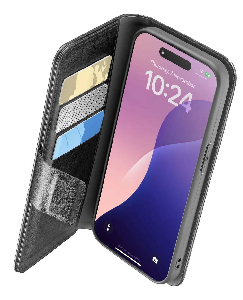 Book Agenda 2 Case für Apple iPhone 16E Black (61086)