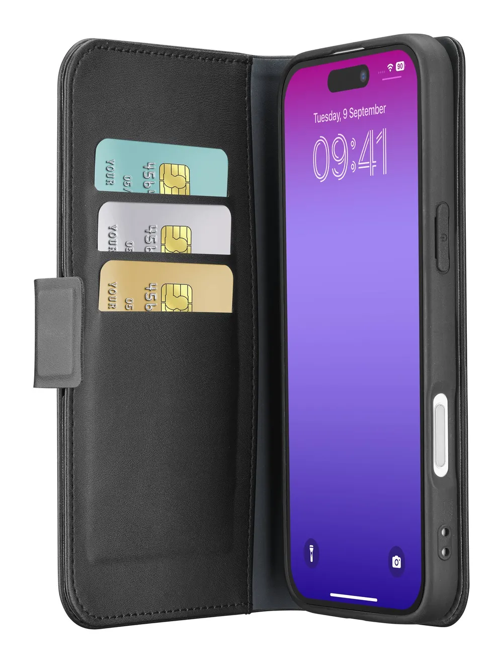 Book Agenda 2 Case für Apple iPhone 17 Pro Black (61217) Handyhülle