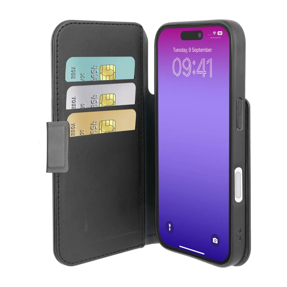 Book Agenda 2 Case für Apple iPhone 17 Pro Max Black (61229)