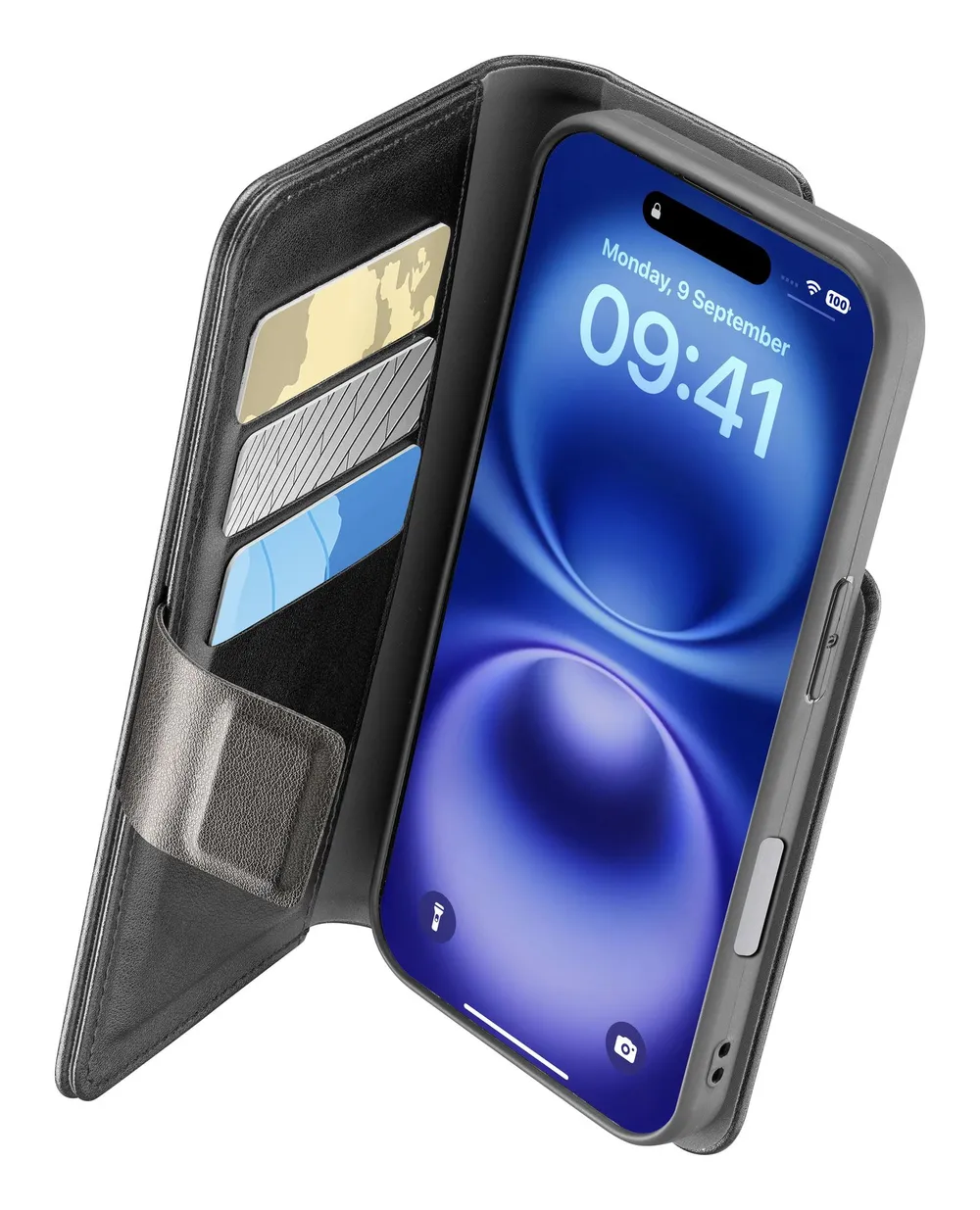 Book Agenda 2 Case für Apple iPhone 16 Plus Black (60839)