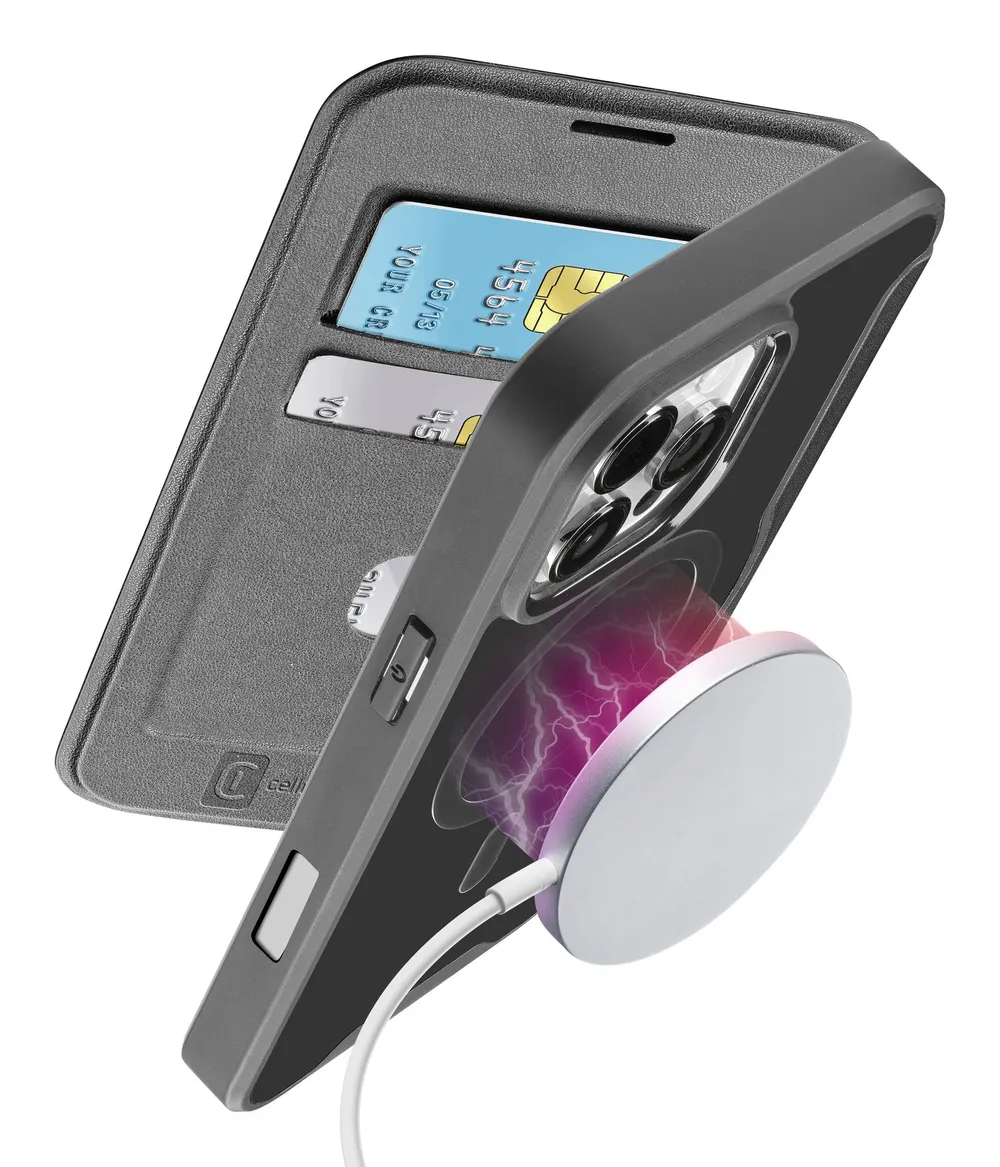 Book Case Daily MAG für Apple iPhone 16 Pro Max Black (60889)