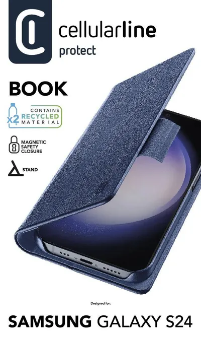 Book Case für Samsung S24 Blau (60682)