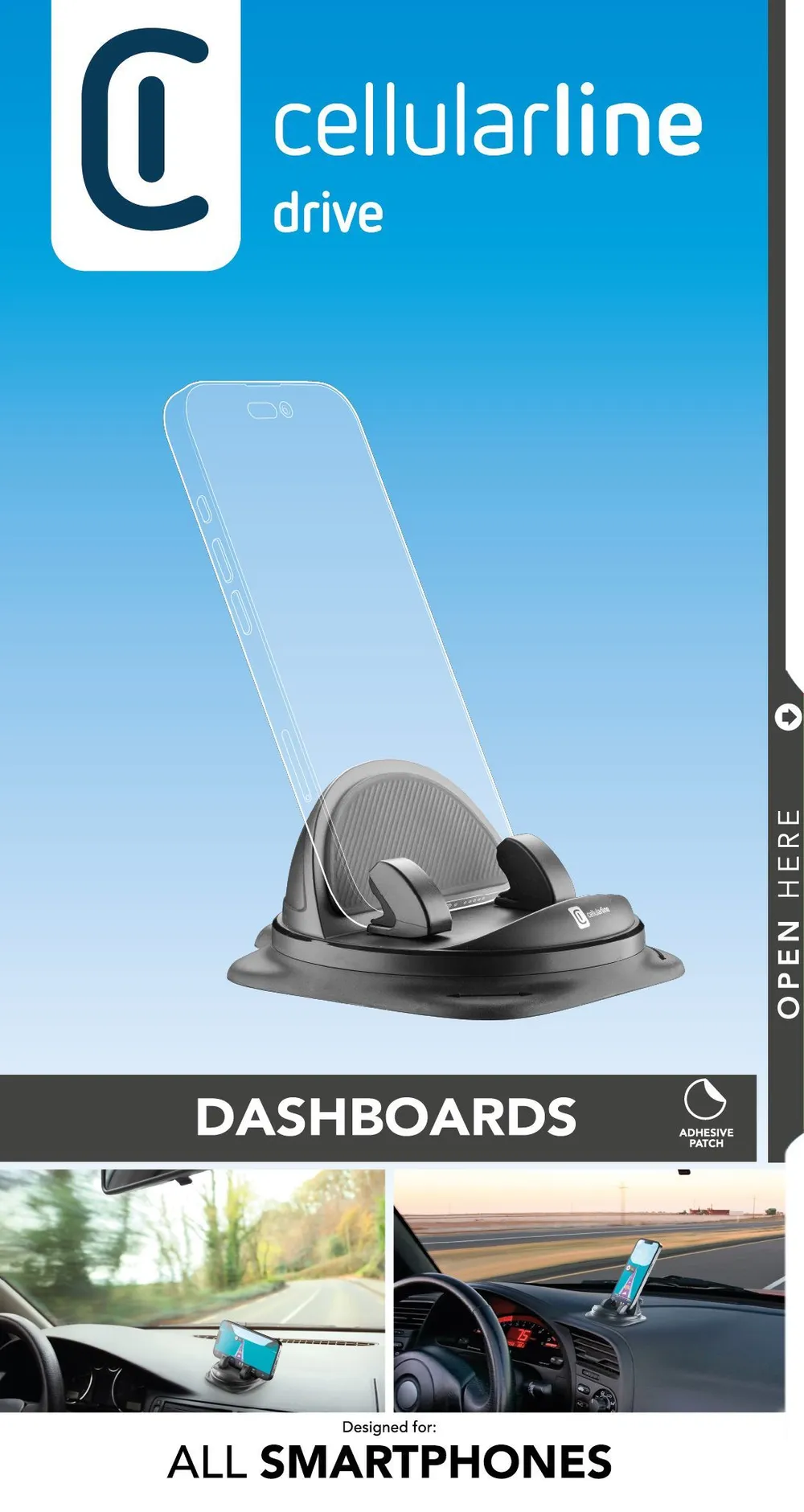 Dash Hub 360 - Universal Car Holder Black (60624)