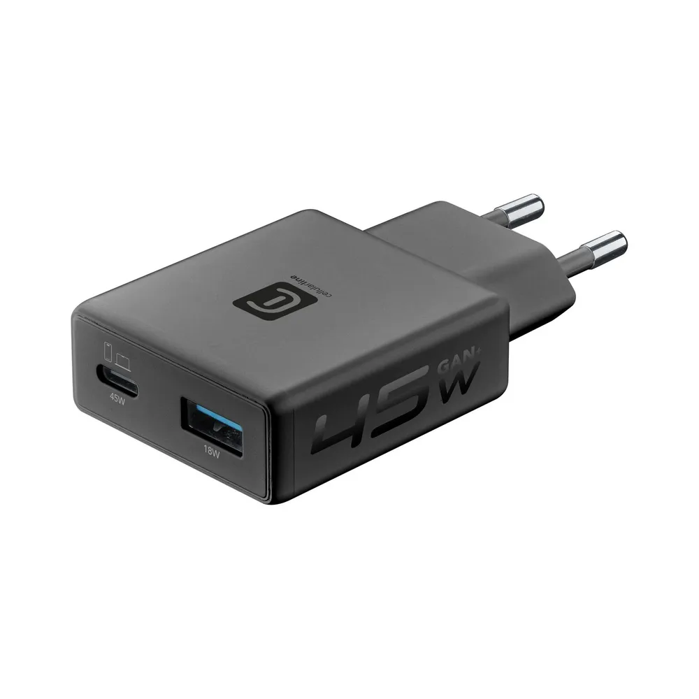 Duo Power Lite Travel Charger 45W Black (61440)