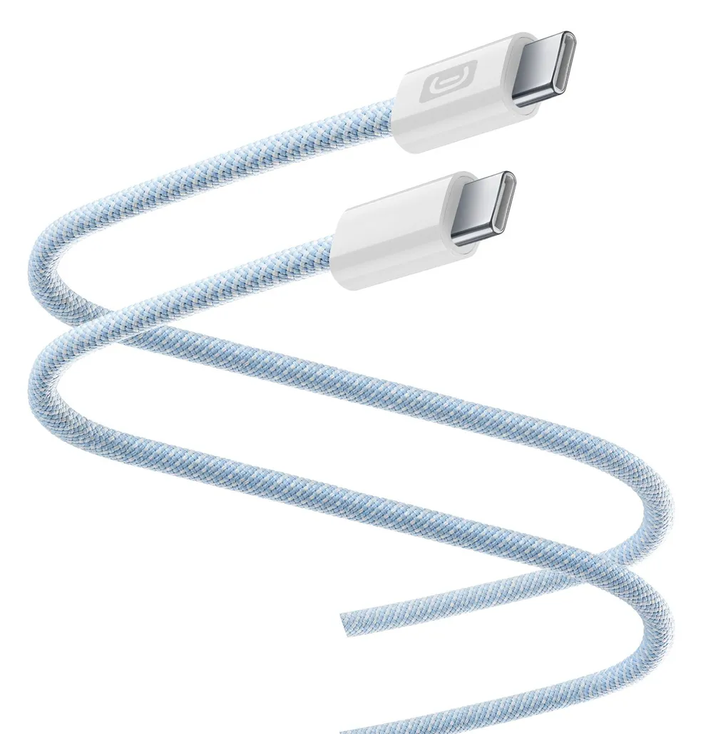 Flexforce Data Cable 2 m USB Typ-C/ Typ-C Light Blue (60988)