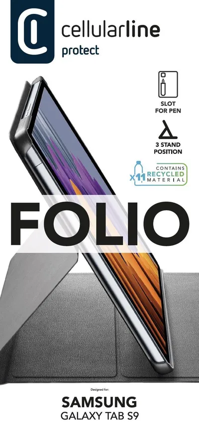 Folio Case Samsung Tab S9 Black (61130)