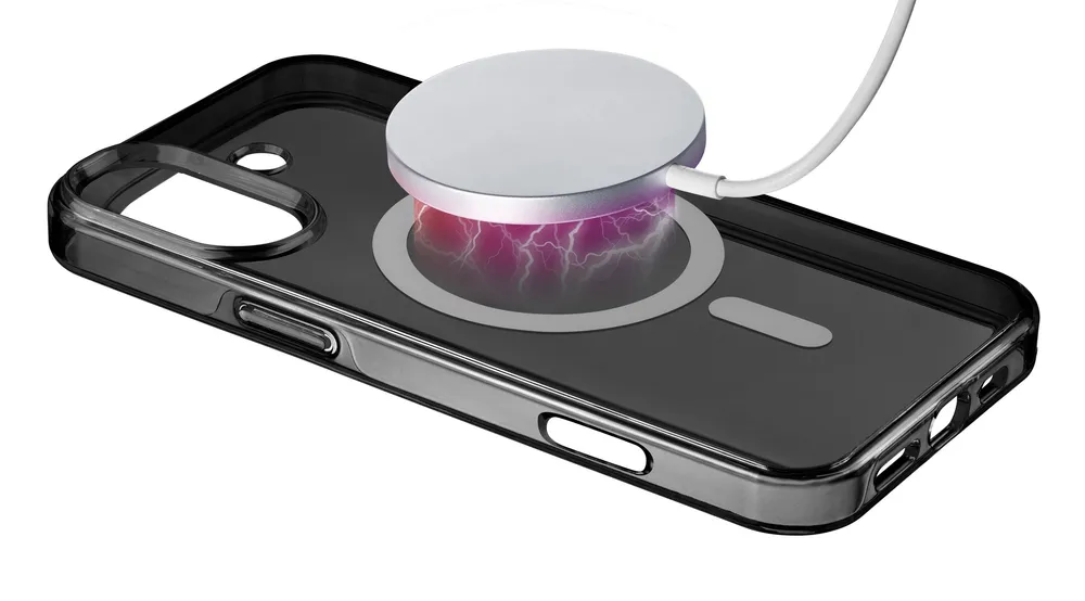 Gloss MagSafe Case MAG für Apple iPhone 16 Black (60825)