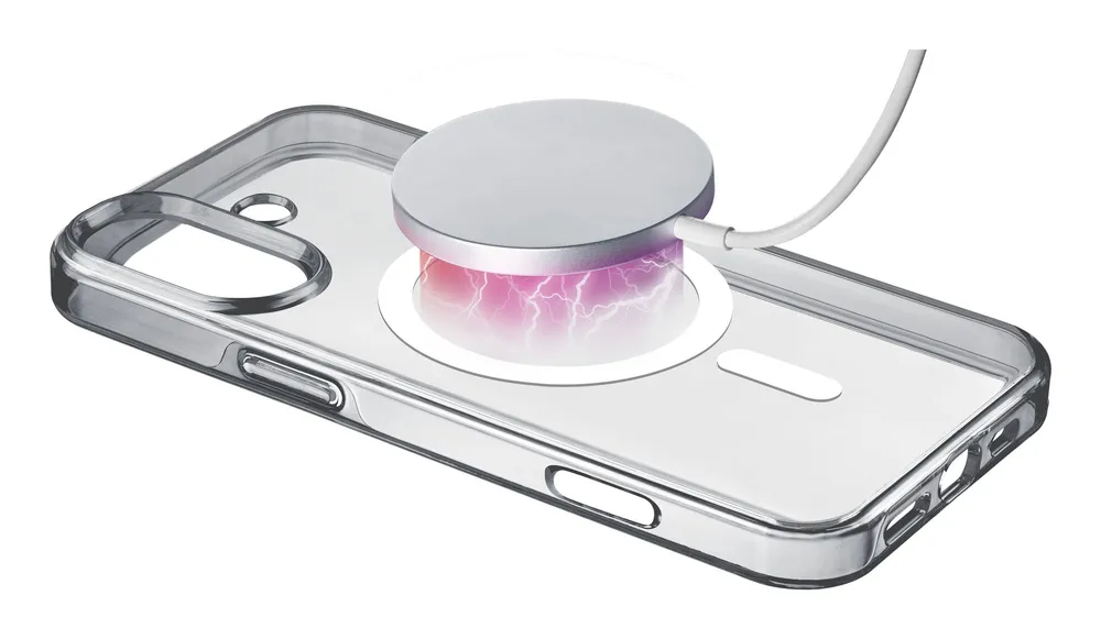 Gloss MagSafe Case MAG für Apple iPhone 16 Plus Transparent (60835)