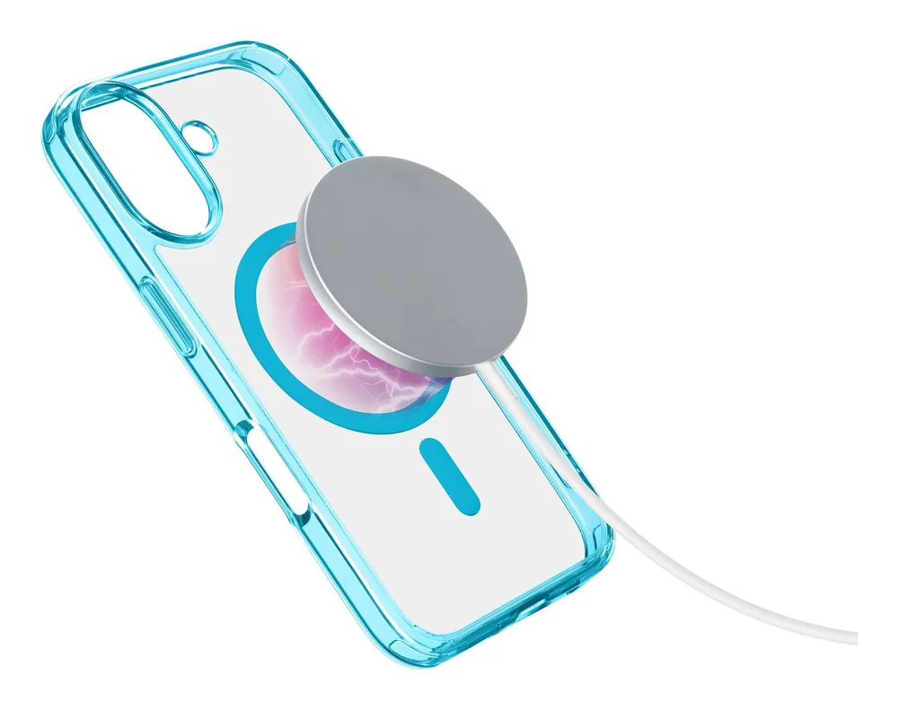 Iconic MAG MagSafe Case für Apple iPhone 16 Light Blue (60964)