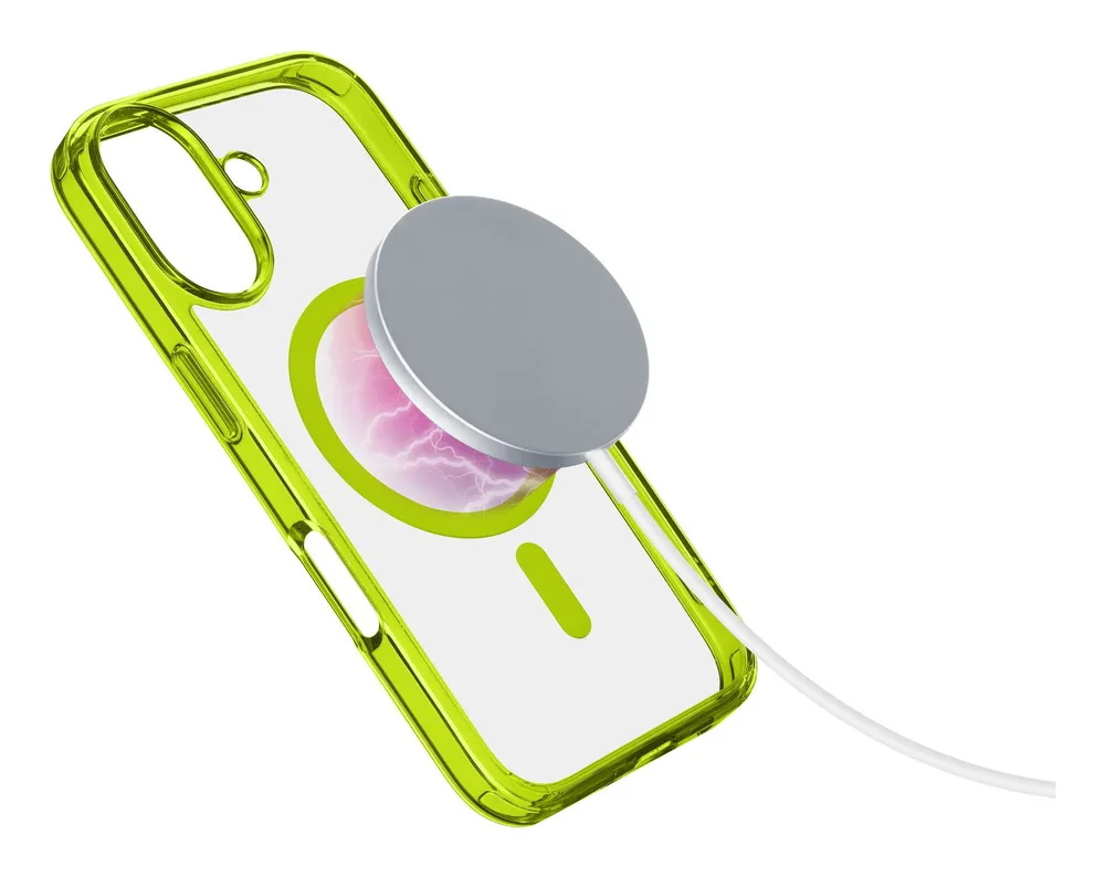 Iconic MAG MagSafe Case für Apple iPhone 16 Lime (60963)