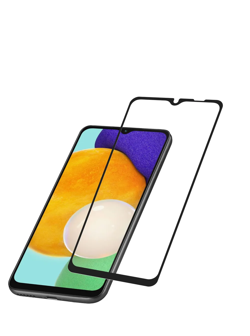 Impact Glass Capsule Samsung Galaxy A04s/ A13 5G BLACK (60138) Schutzglas